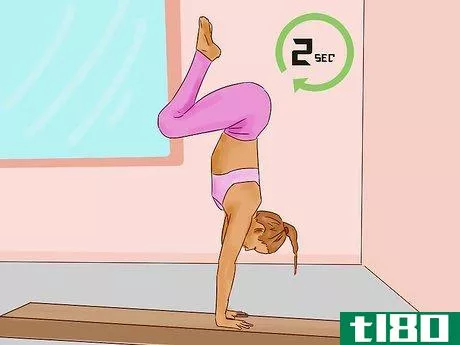 Image titled Hold a Handstand on the Beam Step 10