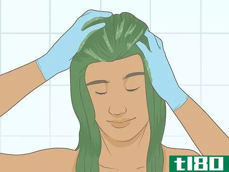 Image titled Keep Green Hair from Fading Step 3