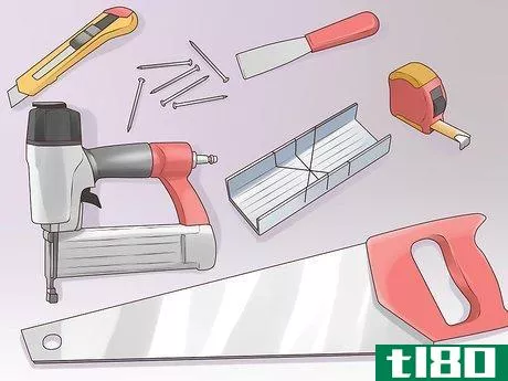 Image titled Install Shoe Molding Step 1