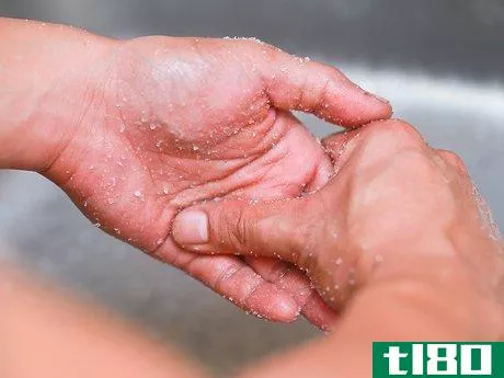 Image titled Get Super Glue off of Your Hands with Salt Step 5