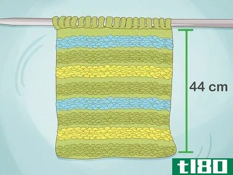 Image titled Knit a Coat Hanger Cover Step 22