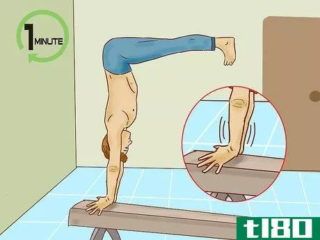 Image titled Hold a Handstand on the Beam Step 7