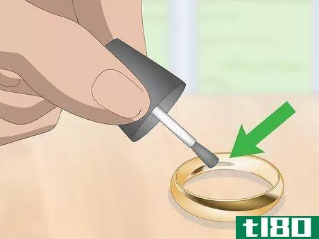 Image titled Keep a Ring from Turning Your Finger Green Step 1