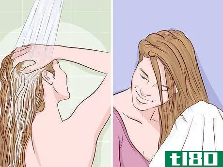 Image titled Keep Your Hair Out of Your Face While You're Sleeping Step 1
