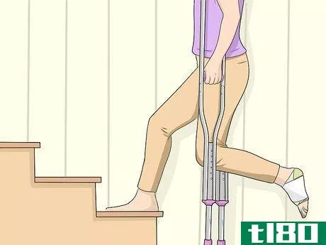 Image titled Go Upstairs with Crutches Step 12