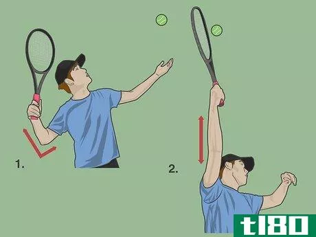 Image titled Hit a Flat Serve in Tennis Step 08