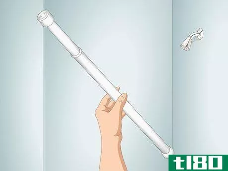 Image titled Hang a Shower Curtain Rod Step 1
