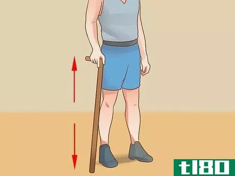 Image titled Hold and Use a Cane Correctly Step 3