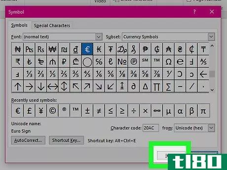 Image titled Insert Symbols in an MS Word Document Step 7