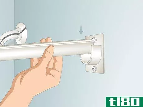 Image titled Hang a Shower Curtain Rod Step 11
