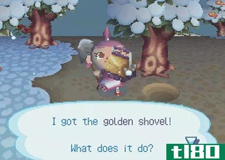 Image titled Get a Golden Shovel in Animal Crossing Wild World Step 5