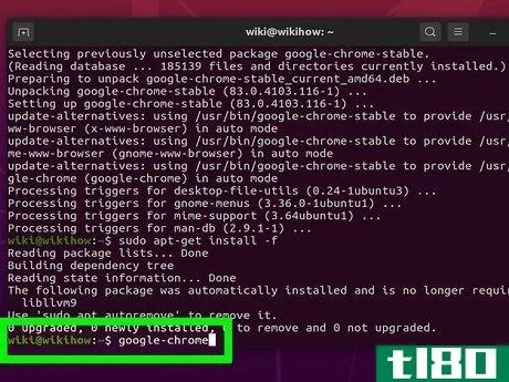 Image titled Install Google Chrome Using Terminal on Linux Step 7