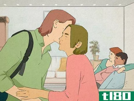 Image titled Is It Disrespectful to Kiss in Front of Your Parents Step 1