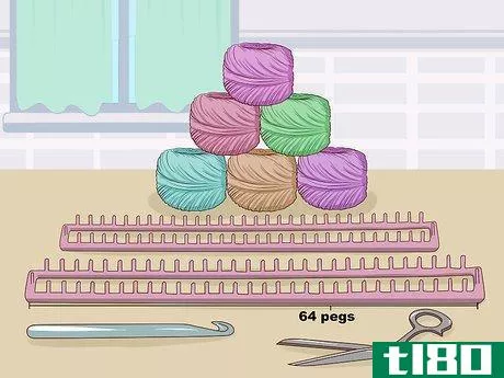 如何在织机上织毯子(knit a blanket on a loom)