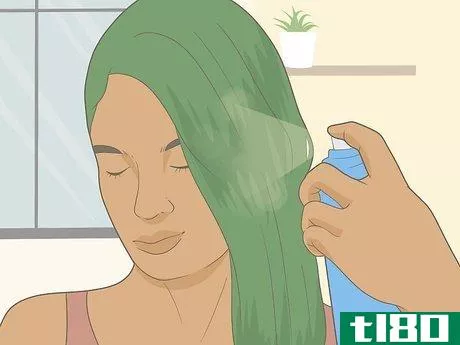 Image titled Keep Green Hair from Fading Step 12