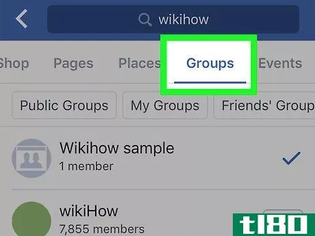 Image titled Join Groups on Facebook Step 4