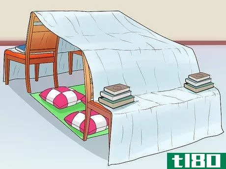 Image titled Make a Blanket Fort Step 4