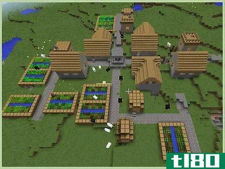 如何住在minecraft的一个村庄里(live in a village in minecraft)