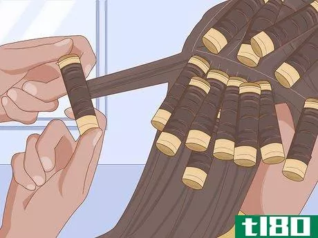 Image titled Make Straight Hair Into Afro Hair Step 4