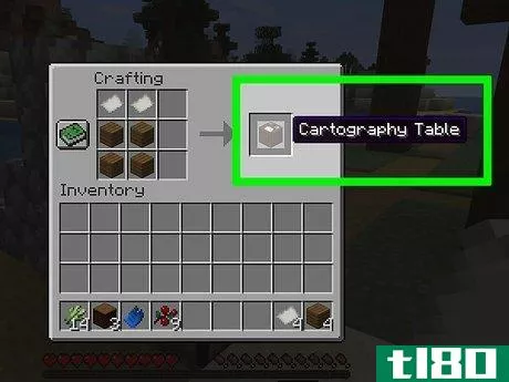Image titled Make a Cartography Table in Minecraft Step 10