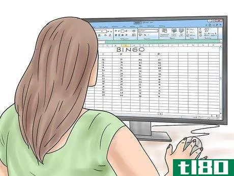 Image titled Make a Bingo Game in Microsoft Office Excel 2007 Step 7