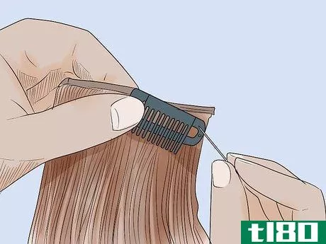 Image titled Make Hair Extensions Step 10
