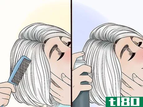Image titled Make Your Hair Look Gray for a Costume Step 12