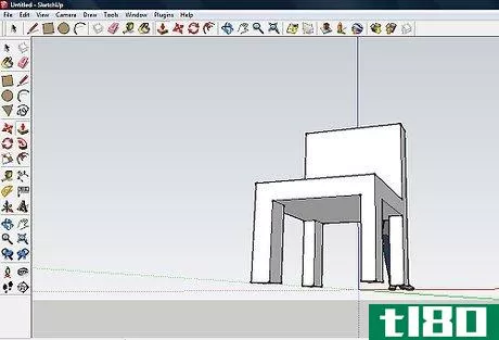 Image titled Make a Chair on Google SketchUp Step 7