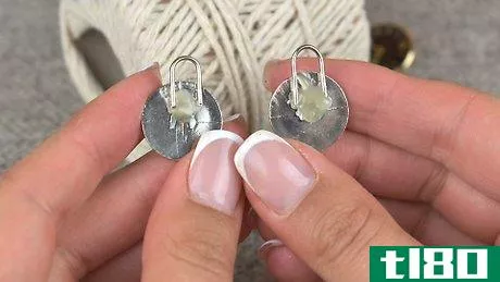 Image titled Make Button Earrings Step 12