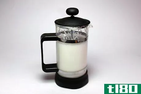 Image titled Make a Cappuccino with a French Press Step 8