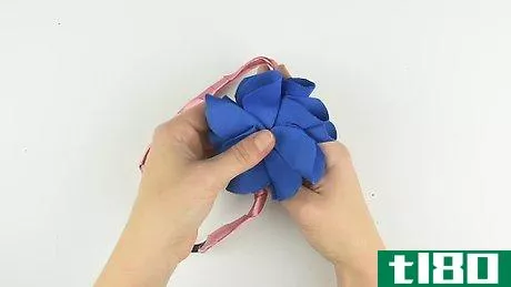 Image titled Make Fabric Flower Headbands Step 17