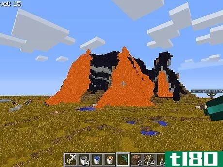 Image titled Make Obsidian in Minecraft Step 7