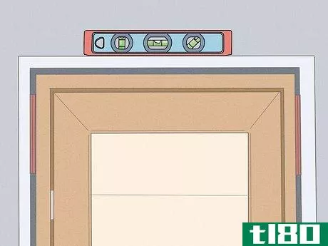 Image titled Level a Door Step 9