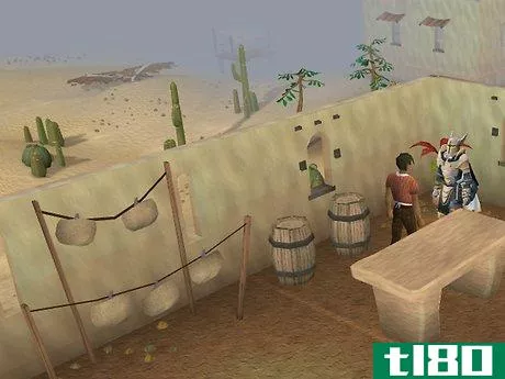 Image titled Make Leather Gloves in RuneScape Step 5