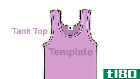 Image titled Make a T Shirt a Tank Top Step 1