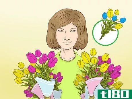 Image titled Make a Tulip Wreath Step 1