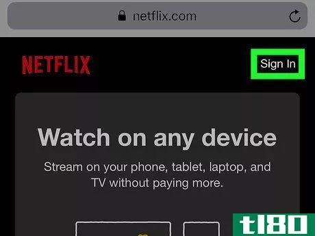 Image titled Log Out of All Devices on Netflix on iPhone or iPad Step 2