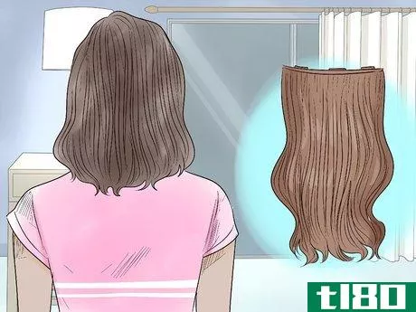 Image titled Make Hair Extensions Step 15