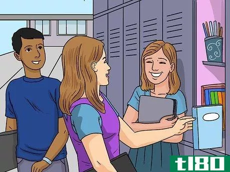 Image titled Make Friends on the First Day of School Step 2