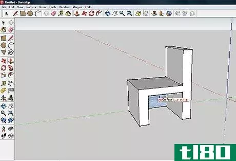Image titled Make a Chair on Google SketchUp Step 4