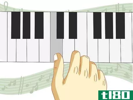 Image titled Learn Piano Notes and Proper Finger Placement, with Sharps and Flats Step 2