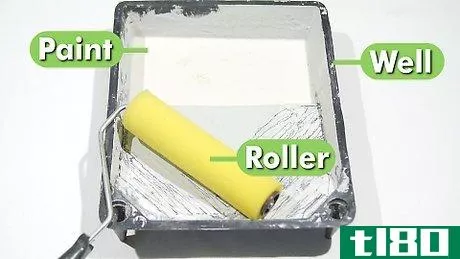 Image titled Load a Paint Roller Step 1