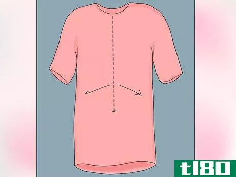 Image titled Make a High Low Shirt Step 6Bullet2