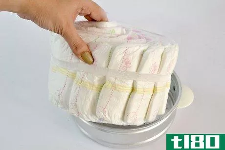 Image titled Make a DIY Motorcycle Diaper Cake Step 7
