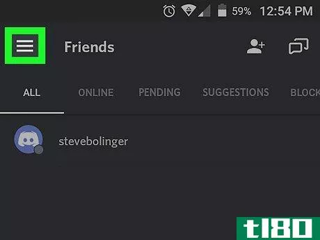 Image titled Leave a Discord Server on Android Step 2