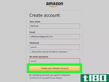 Image titled Make an Amazon Account Step 8