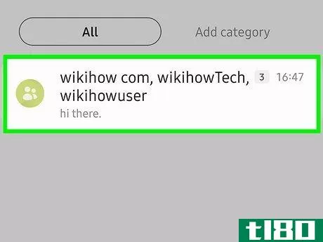 Image titled Leave a Group Text on Samsung Galaxy Step 2