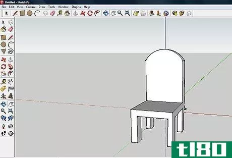 Image titled Make a Chair on Google SketchUp Step 9