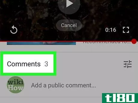 Image titled Leave Comments on YouTube Step 5