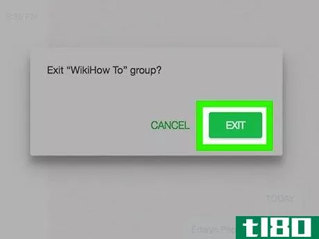 Image titled Leave a Group Chat on WhatsApp Step 17
